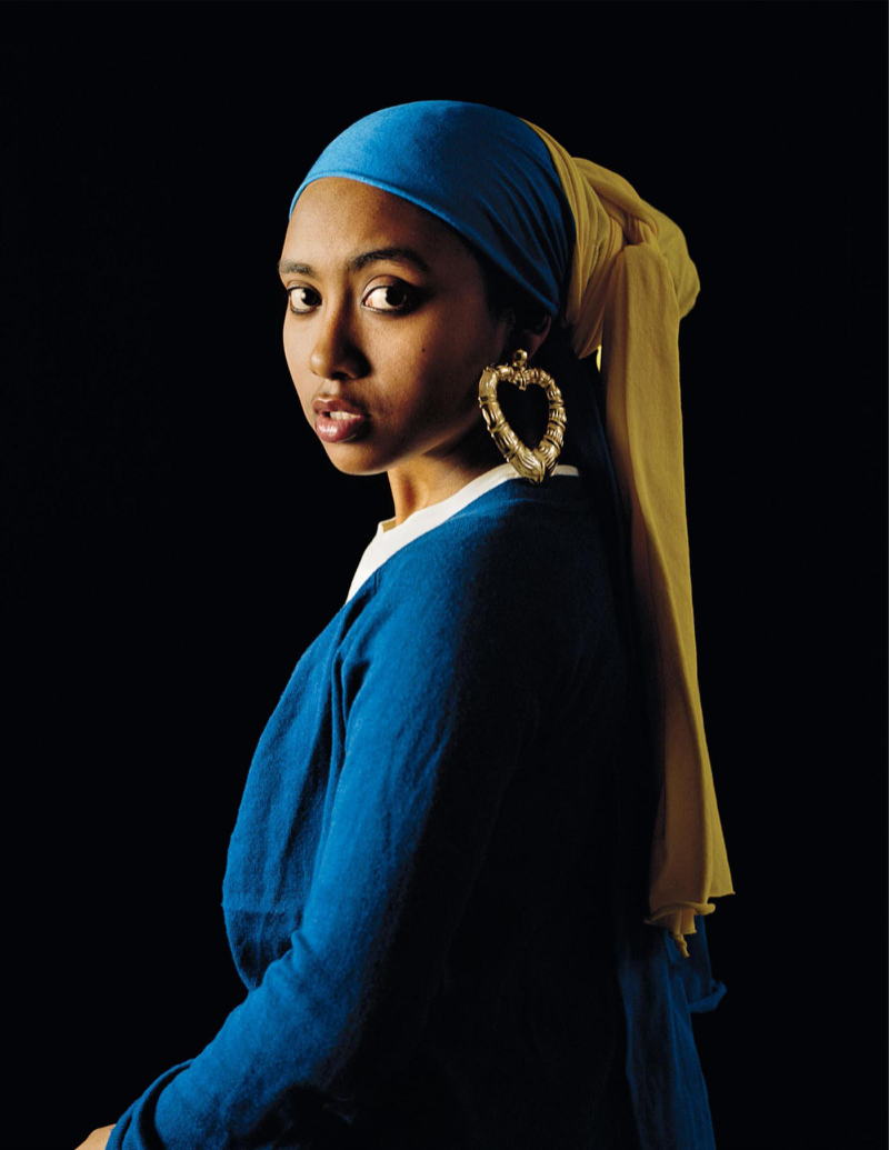 Girl with a Pearl Earring, by Awol Erizku