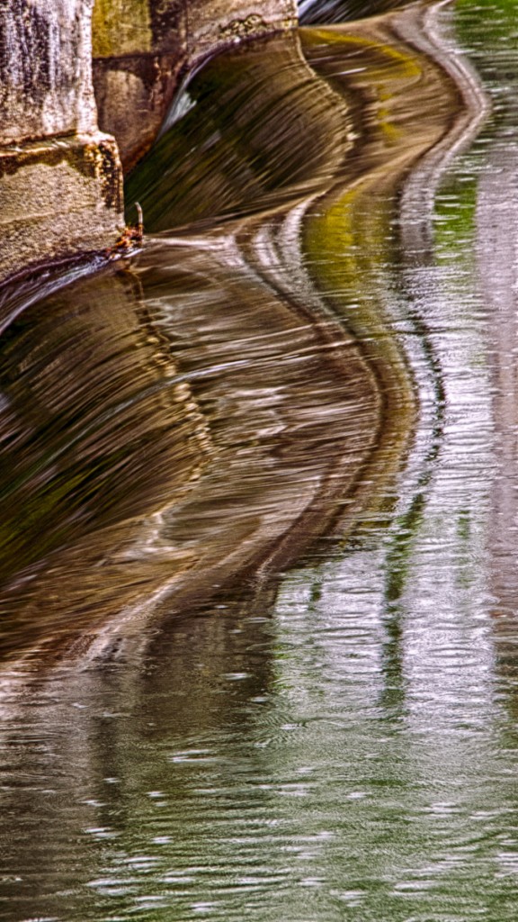 Top of Falls Abstract