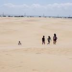 Climbing Jockey's Ridge