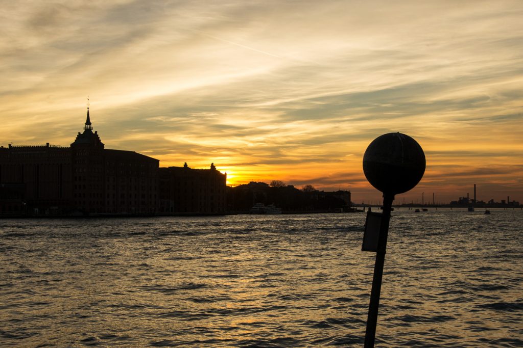 Sunset Across the Lagoon