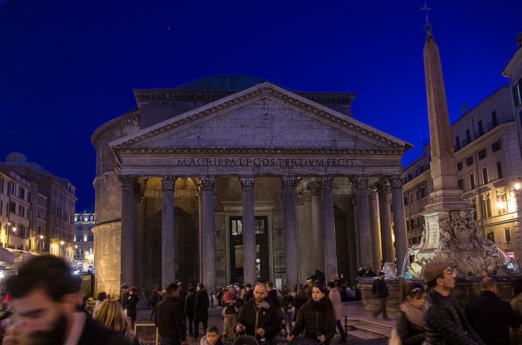 Pantheon at Night