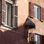 Red Shutters & and a Copper Awning