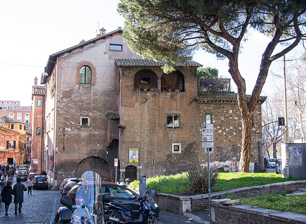 Street Scene Trastevere