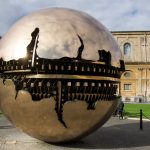 Sfera con Sfera, by Arnaldo Pomodoro