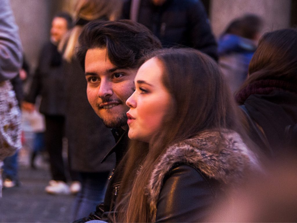 Young Couple at the Pantheon