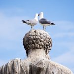 Kissing on St. Peter's head