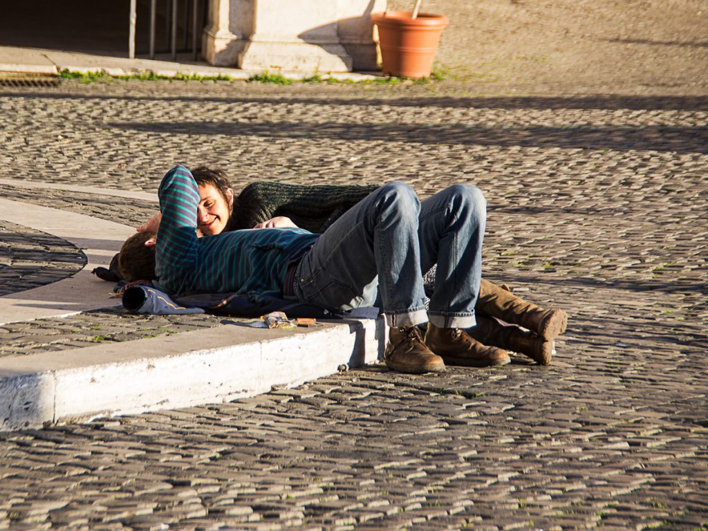 Lovers on the Curb