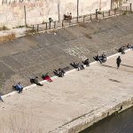 Sunning on the Tiber