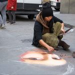 Street Artist Begins