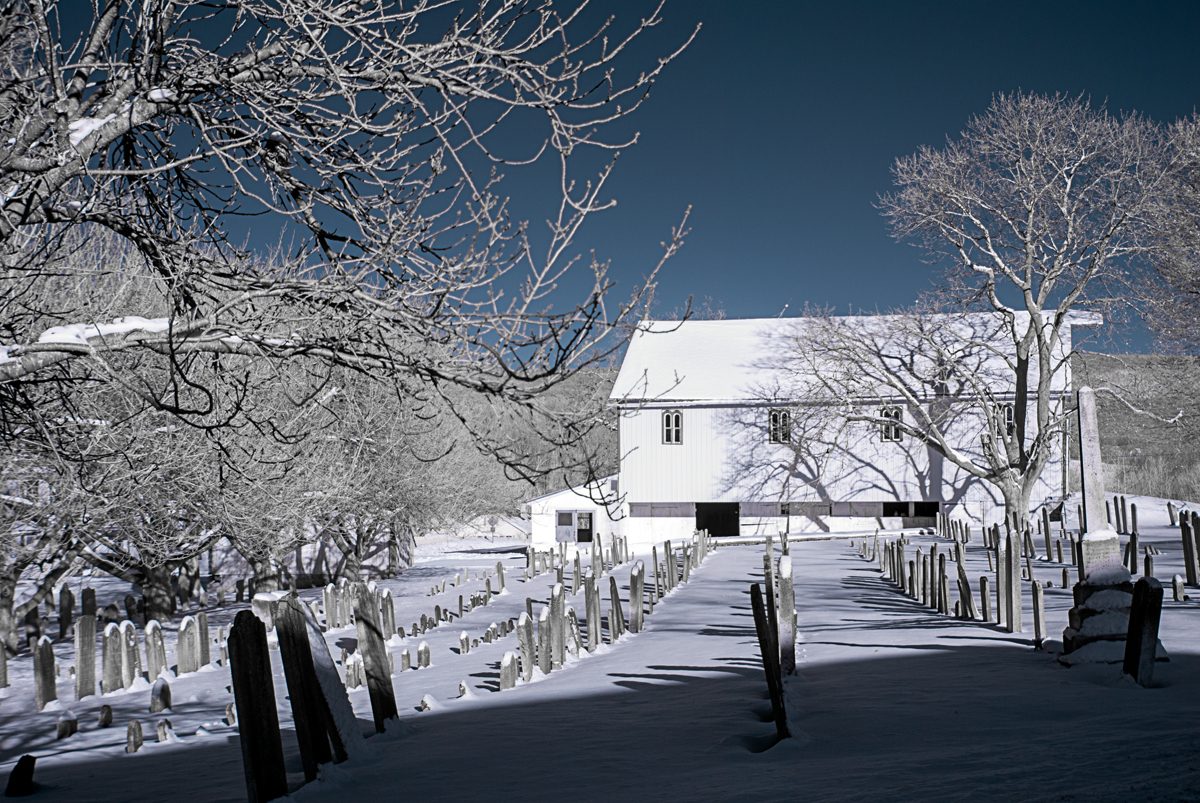 No. 4. Blue Sky, Blue Snow Infrared