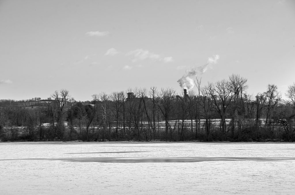 Blowing Smoke on a Frosty Morning