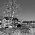 Stone Mill at a Bend in the Road