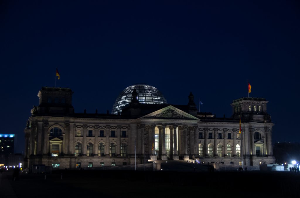 Reichstag at Night