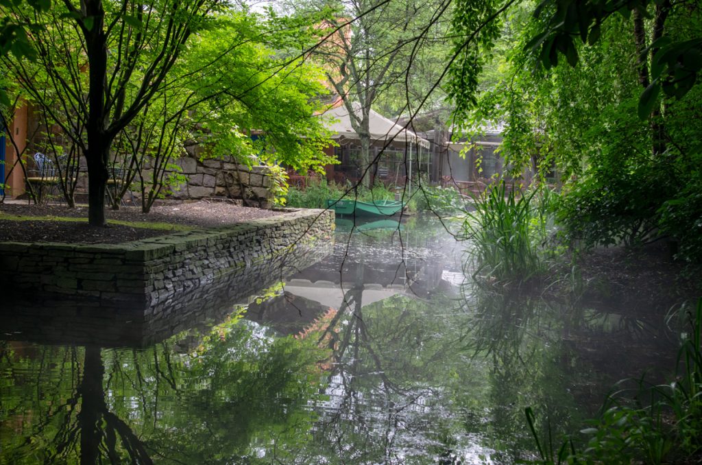 Green Boat at Rats