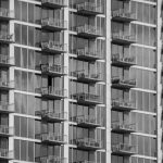 Balconies in Black and White